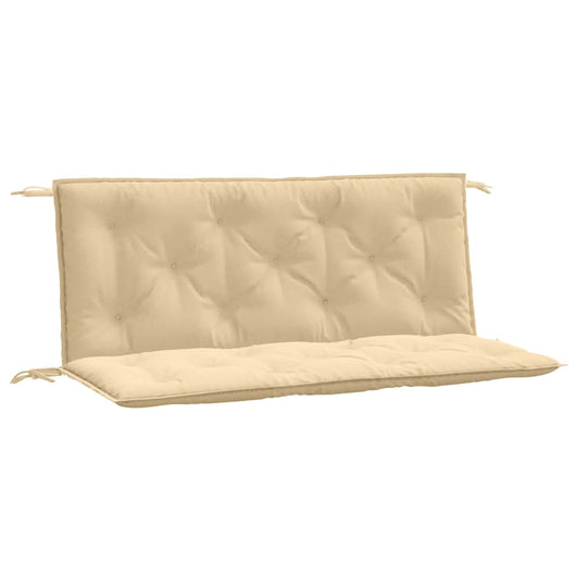 Cuscini Panca Giardino 2pz Beige Mélange 120x50x7 cm in Tessuto 4002600