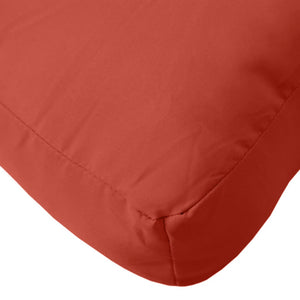 Cuscino per Pallet Rosso Mélange 60x60x10 cm in Tessuto 4002669