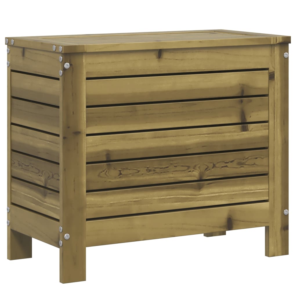 Poggiapiedi da Giardino 62x31,5x52 cm Legno Impregnato di Pino 844892