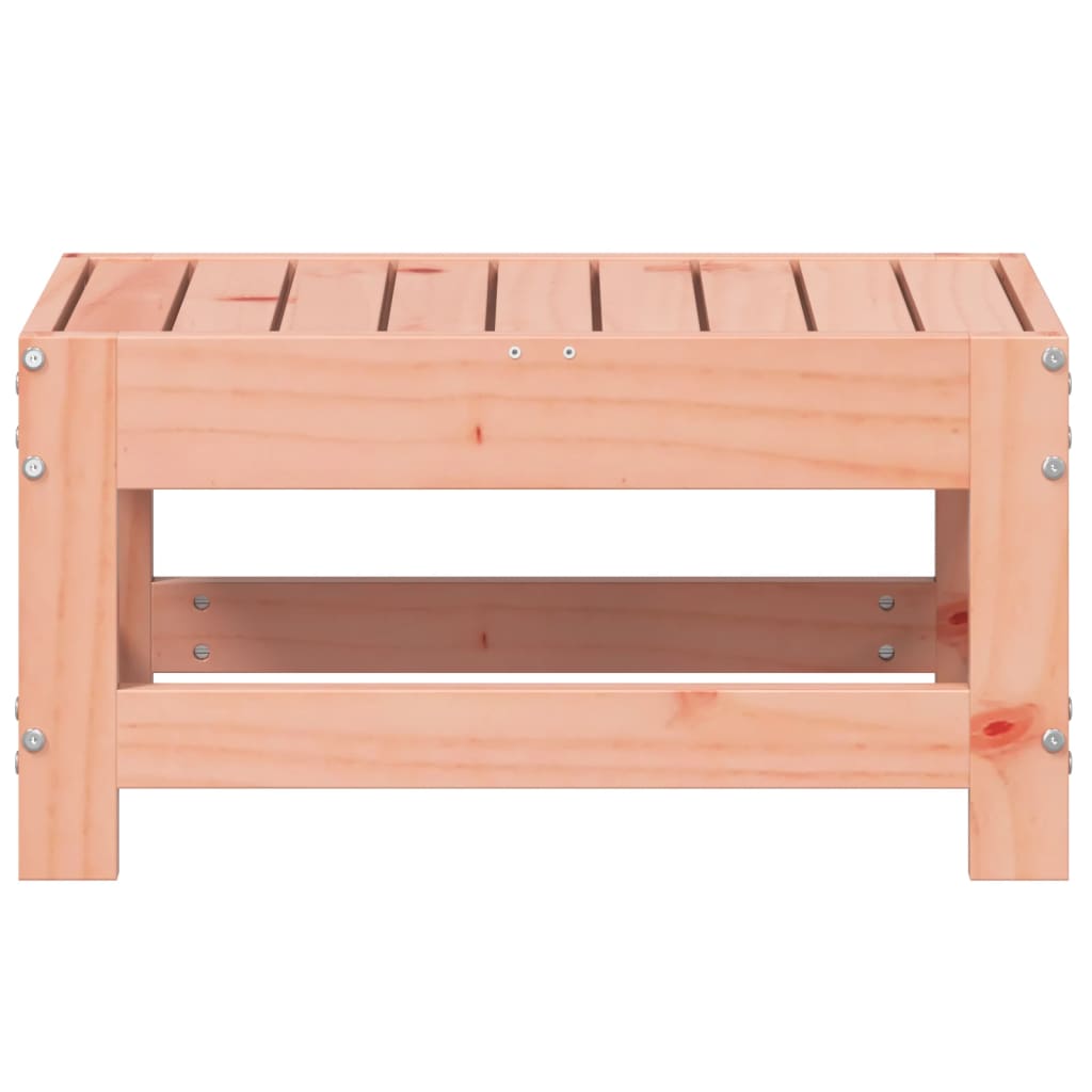 Poggiapiedi da Giardino 62x30x32cm in Legno Massello di Douglas 844896