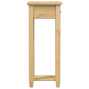 Porta Piante Corona 30x30x73 cm in Legno Massello di Pino 4002775