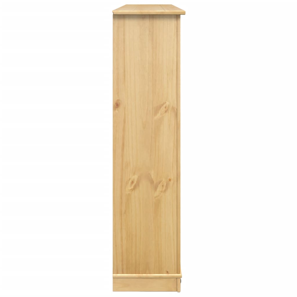 Scarpiera Corona 99x32x124,5 cm in Legno Massello di Pino 4002786