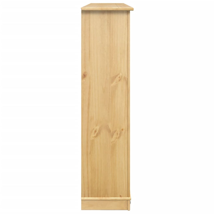 Scarpiera Corona 99x32x124,5 cm in Legno Massello di Pino 4002786