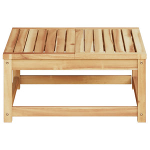 Tavolo da Giardino 63x63x30 cm in Legno Massello di Acacia 366493