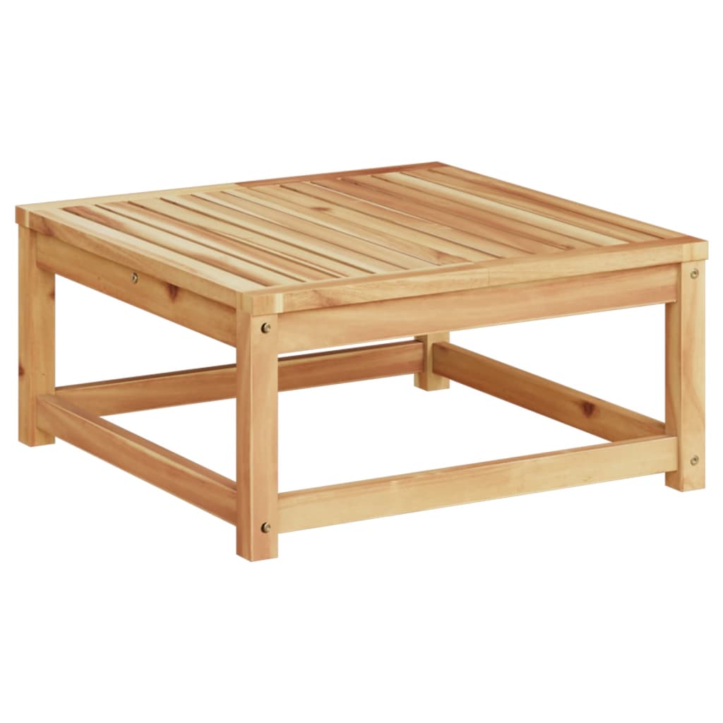 Tavolo da Giardino 63x63x30 cm in Legno Massello di Acacia 366493