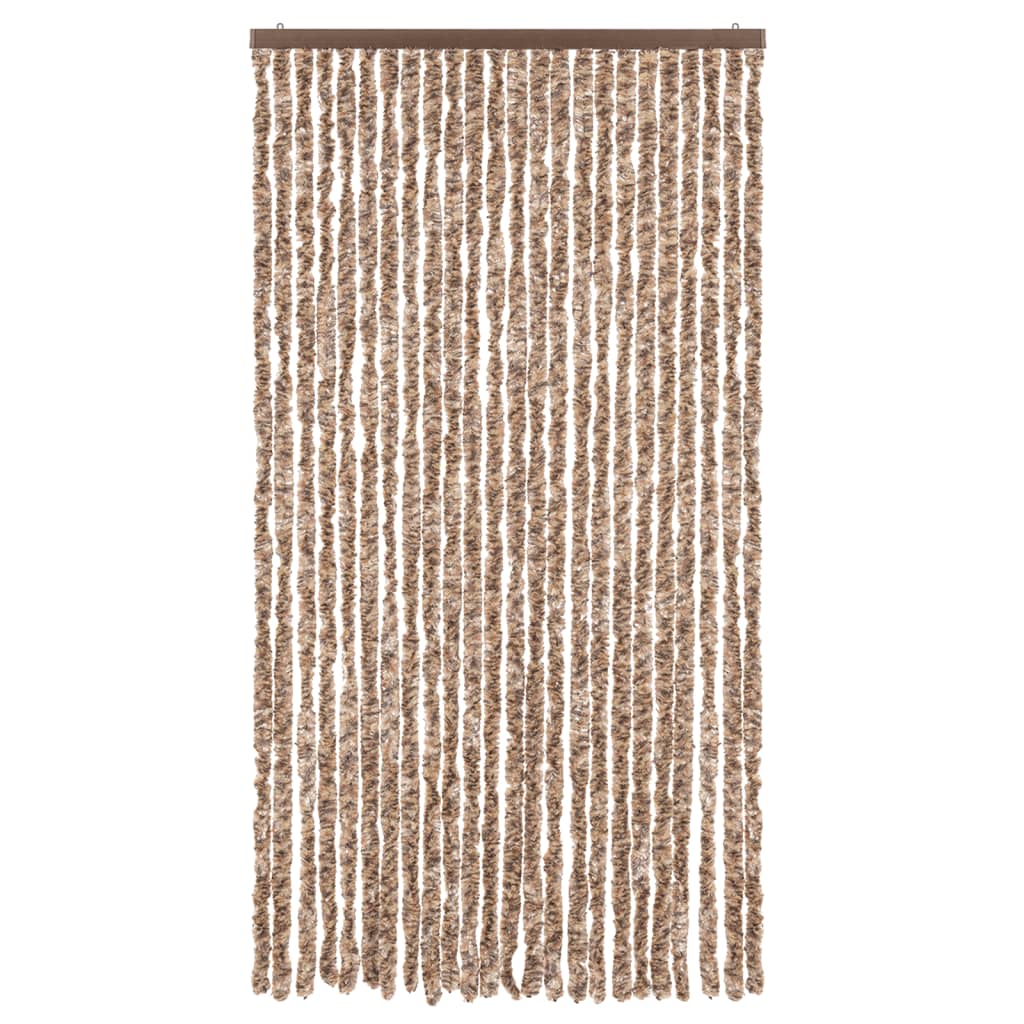 TendaAntimosche Beige e Marrone Scuro 100x220 cm in Cinigliacod mxl 90471