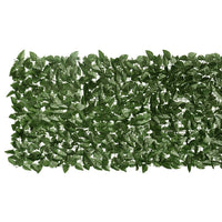 Paravento da Balcone con Foglie Verde Scuro 200x75 cm 3216420