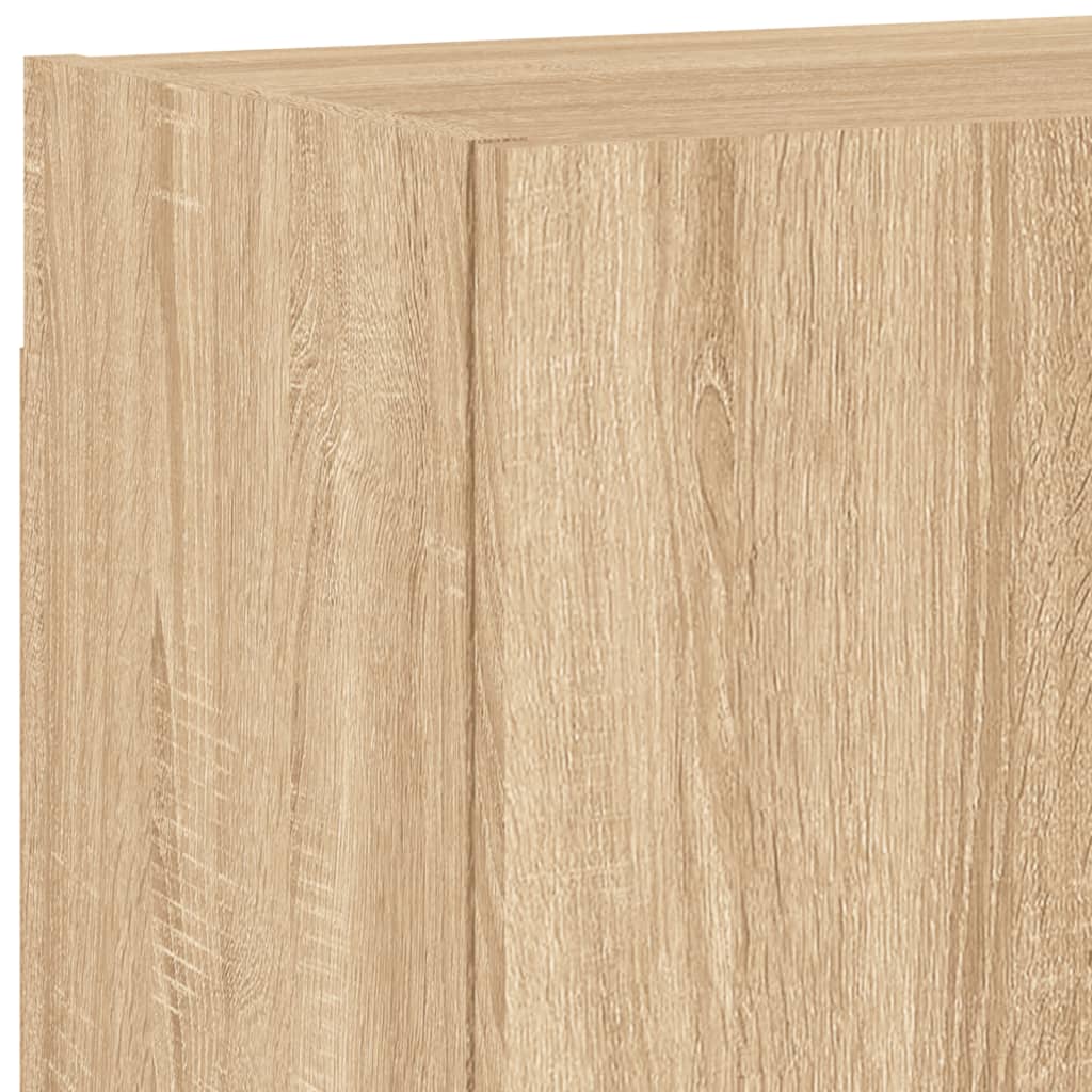 Mobili TV a Muro 5pz Rovere Sonoma in Legno Multistrato 3216448