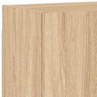 Mobili TV a Muro 5pz Rovere Sonoma in Legno Multistrato 3216448