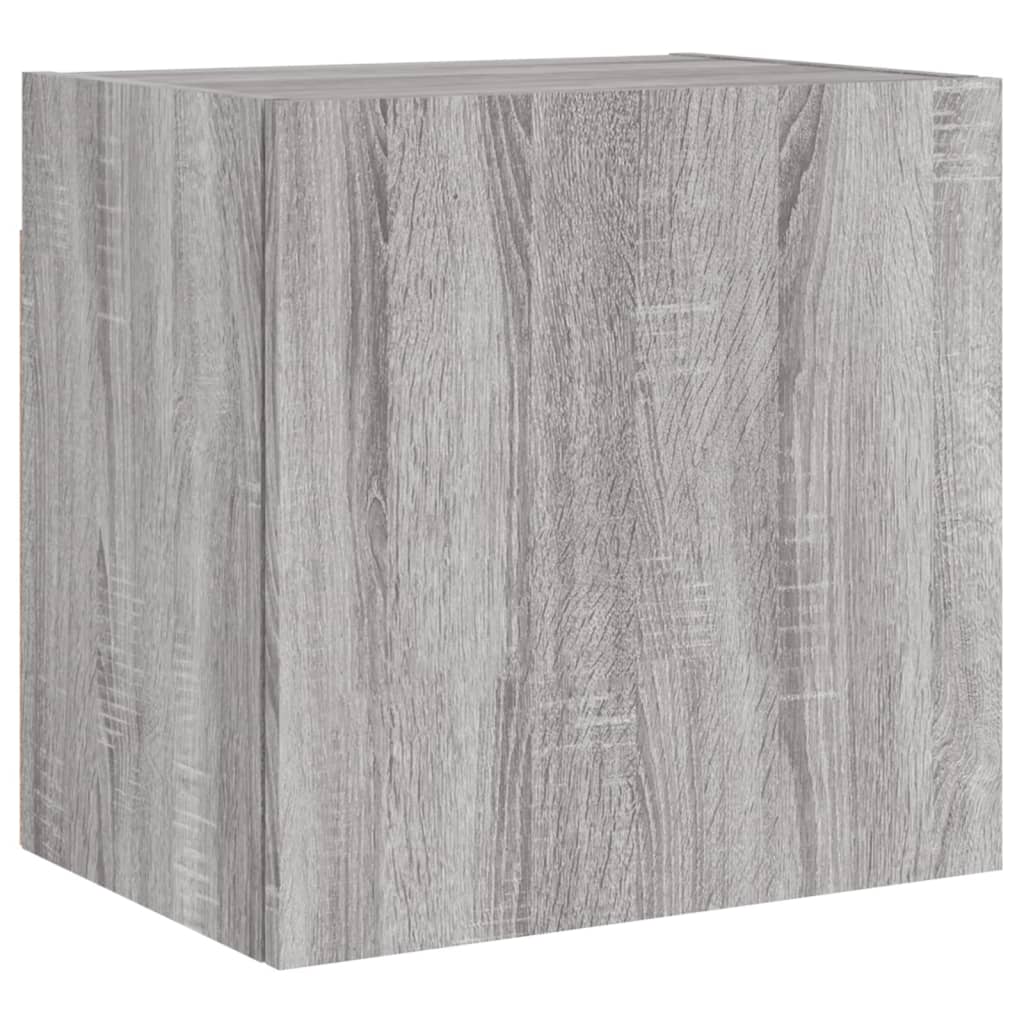 Mobili TV a Muro 5pz Grigio Sonoma in Legno Multistrato 3216462