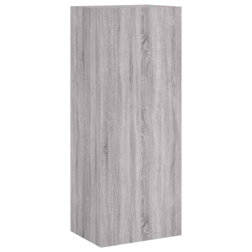 Mobili TV a Muro 5pz Grigio Sonoma in Legno Multistrato 3216494