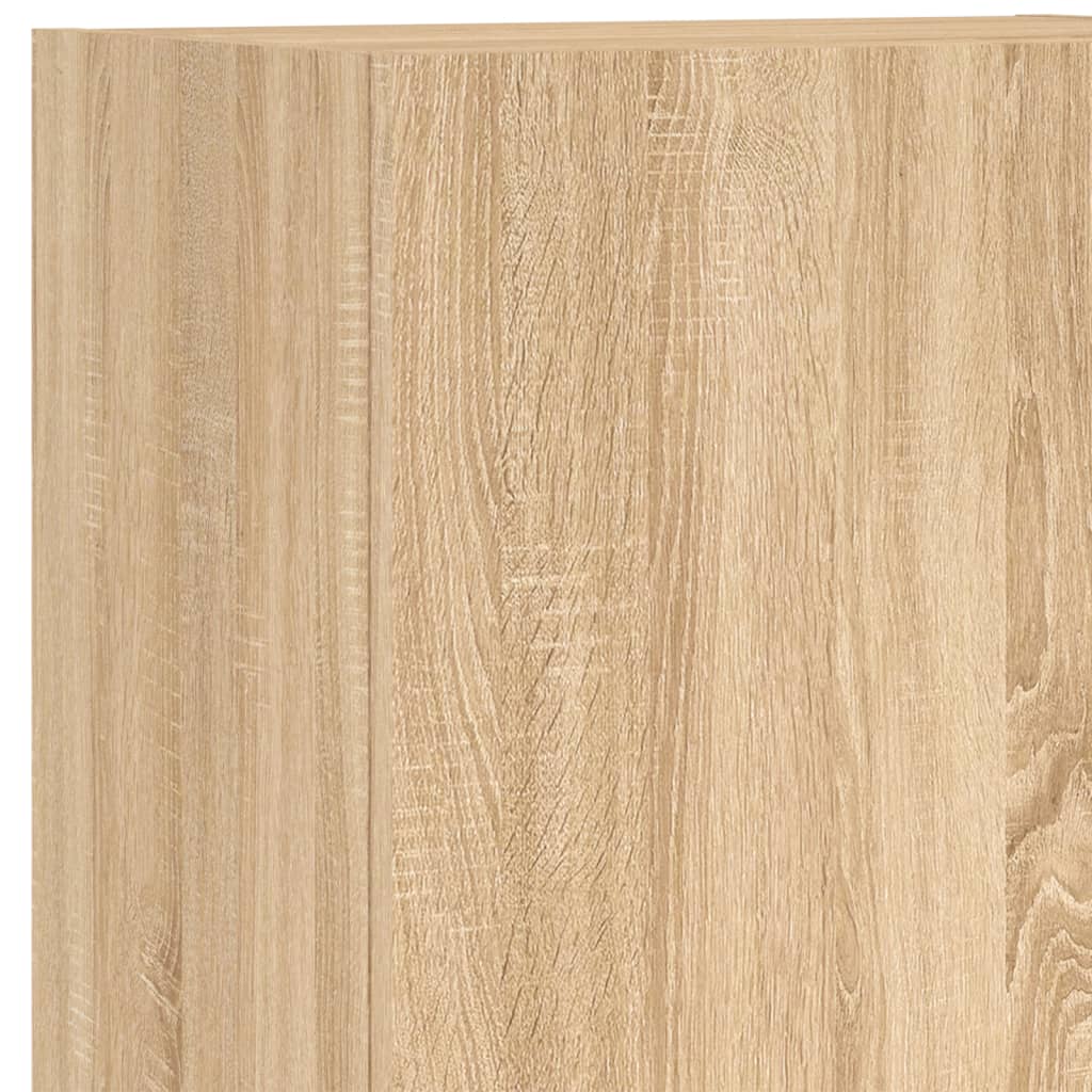 Mobili TV a Muro 5pz Rovere Sonoma in Legno Multistrato 3216541