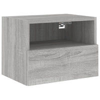 Mobili TV a Muro 5pz Grigio Sonoma in Legno Multistrato 3216544