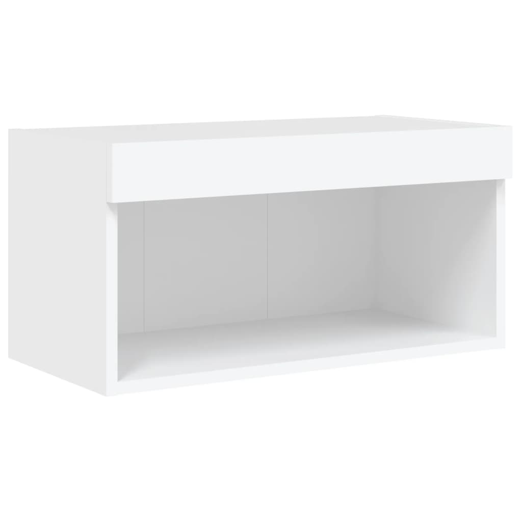 Set Mobili TV a Muro 6 pz con Luci LED Bianco 3216797