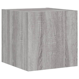 Mobili TV a Muro con LED 6pz Grigio Sonoma Legno Multistrato 3216837