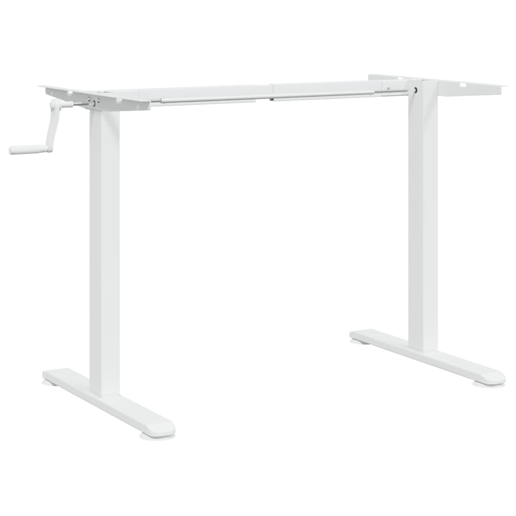 Telaio Scrivania in Piedi Bianco (94-135)x60x(70-114)cm Acciaio 4005340