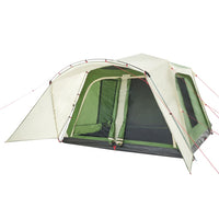 Tenda Familiare con Portico 9 Persone Verde a Rilascio Rapido 4004213