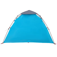 Tenda a Cupola da Campeggio 3 Persone Blu a Rilascio Rapido 4004227