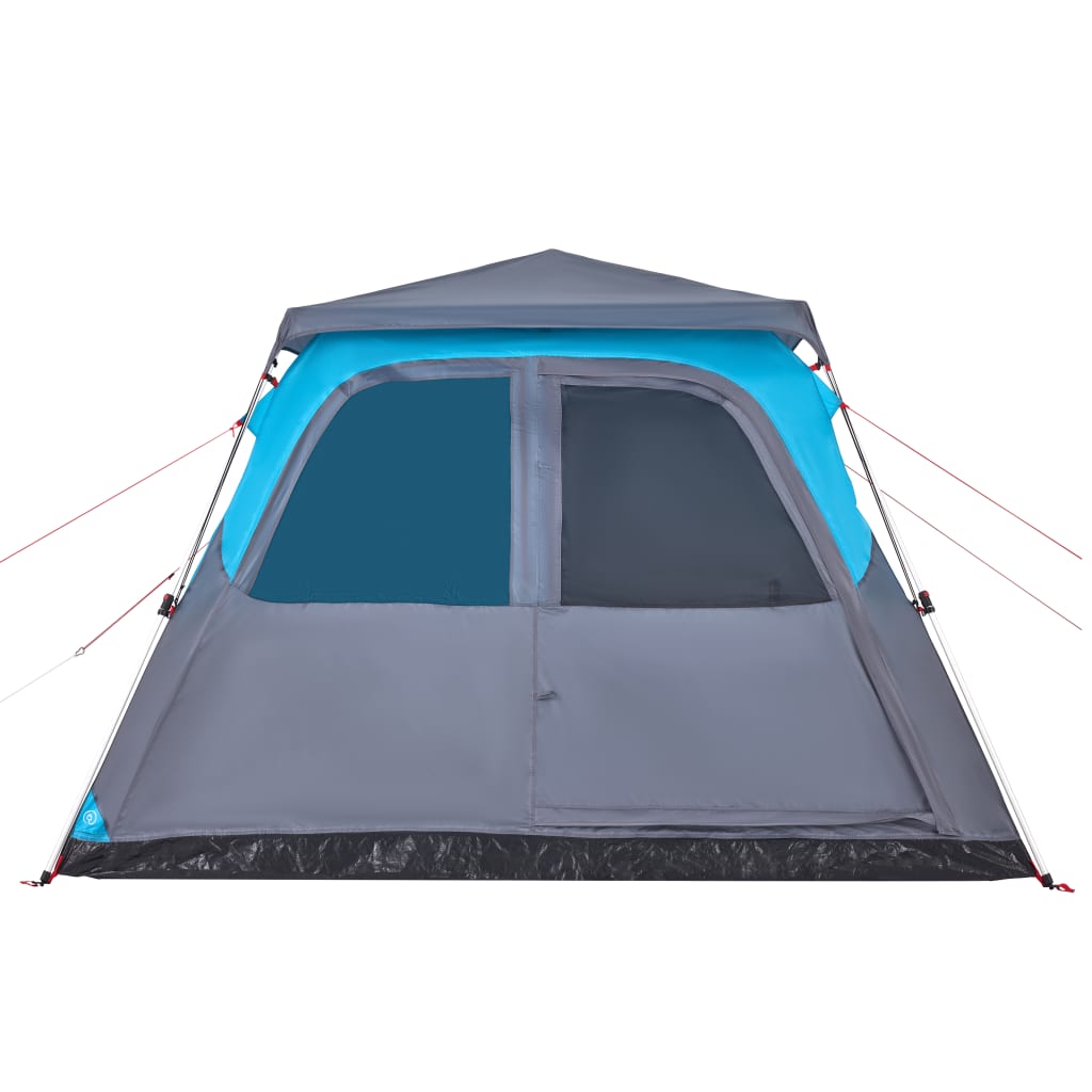 Tenda Familiare a Cupola 6 Persone Blu a Rilascio Rapido 4004234