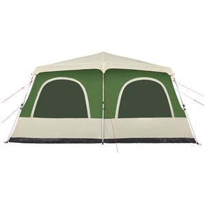 Tenda Familiare a Cupola 8 Persone Verde a Rilascio Rapido 4004236