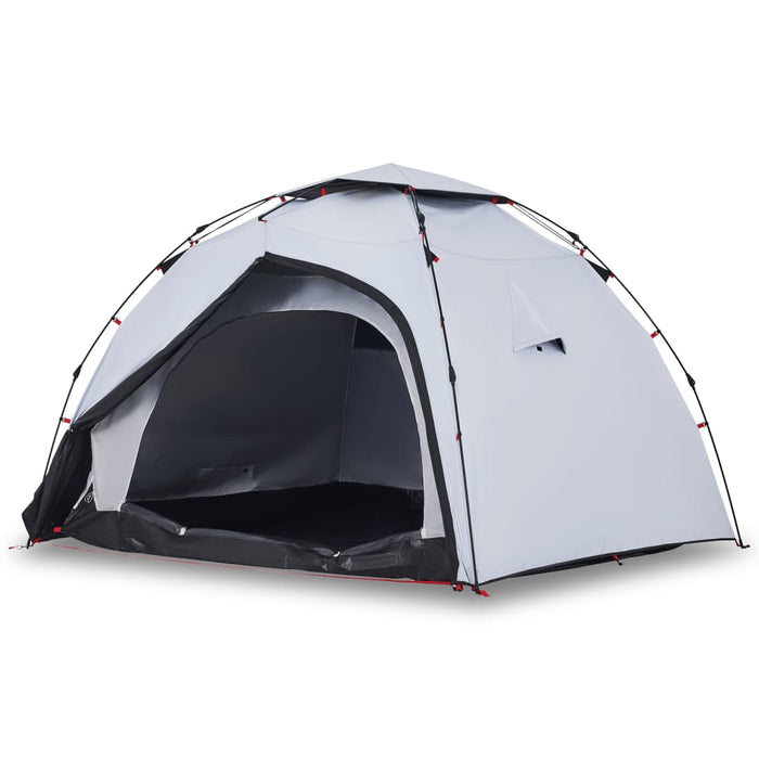 Tenda 4 Persone Bianca in Tessuto Oscurante a Rilascio Rapido 4004245