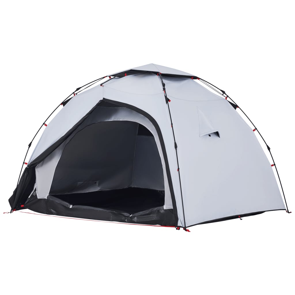 Tenda 4 Persone Bianca in Tessuto Oscurante a Rilascio Rapido 4004245