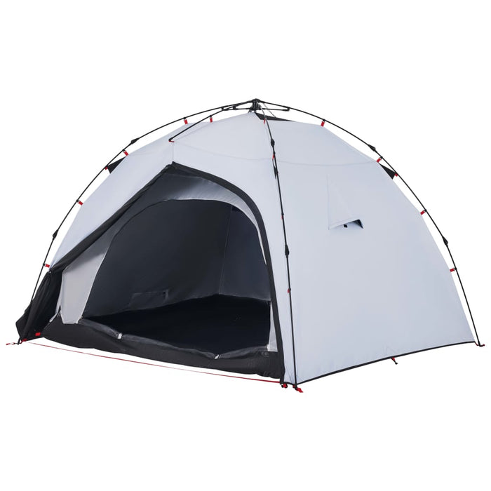 Tenda 4 Persone Bianca in Tessuto Oscurante a Rilascio Rapido 4004245