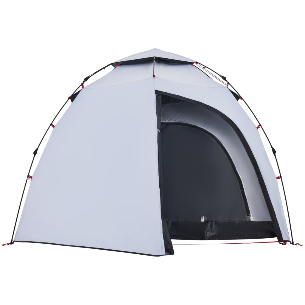 Tenda 4 Persone Bianca in Tessuto Oscurante a Rilascio Rapido 4004245