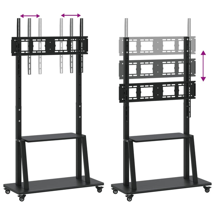 Supporto TV con Ruote Schermo 32"-90" Max VESA 800x600 mm 100kg 379579