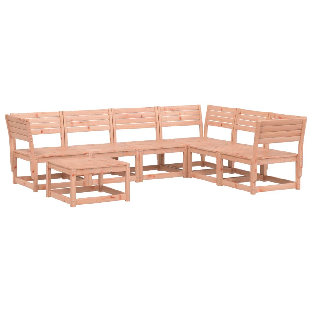 Set Salotto da Giardino 7 pz in Legno Massello di Douglascod mxl 88103