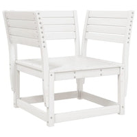 Set Salotto da Giardino 8 pz in Legno Massello di Pino Bianco 3216941