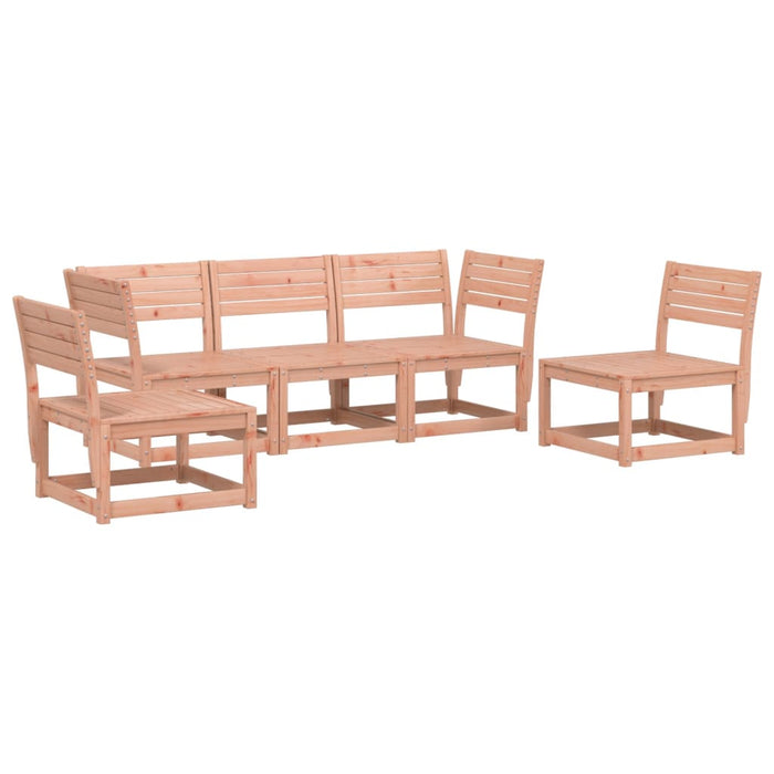 Set Divani da Giardino 5 pz in Legno Massello di Douglas 3216973