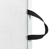 Cancelletto Retrattile per Animali Domestici Bianco 82,5x125 cm 4004128