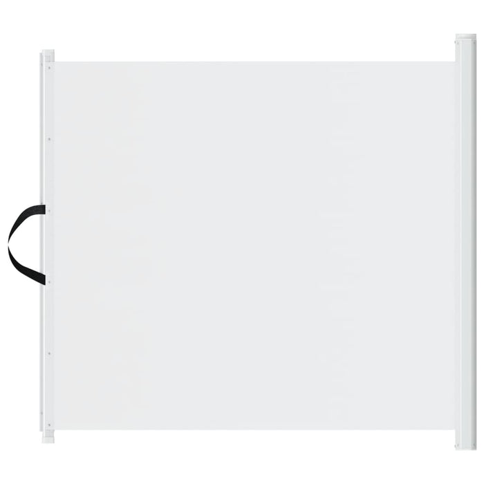 Cancelletto Retrattile per Animali Domestici Bianco 102,5x125cm 4004129