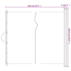 Cancelletto Retrattile per Animali Domestici Bianco 102,5x125cm 4004129