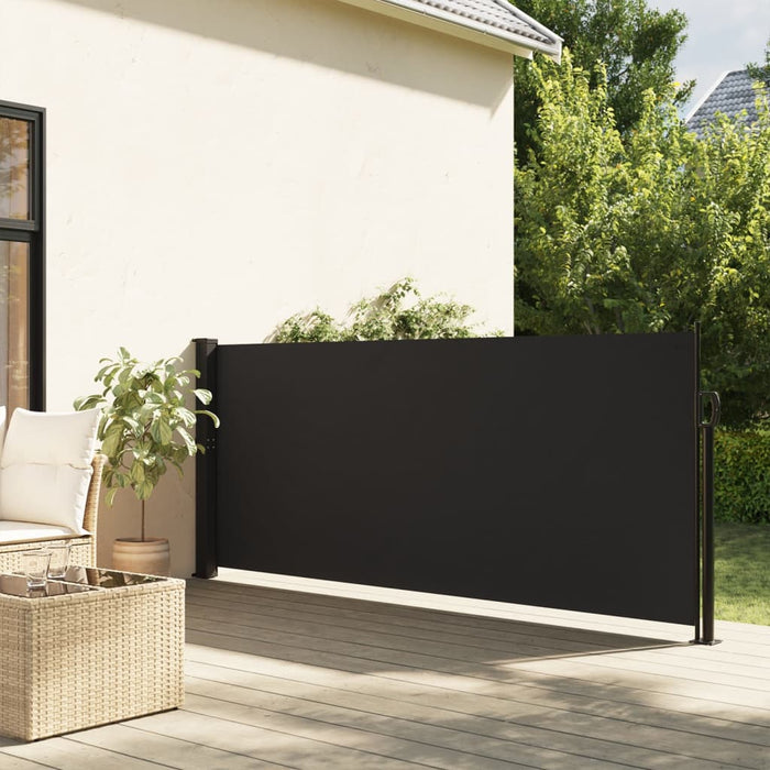 Tendada Sole Laterale Retrattile Nera 120x300 cmcod mxl 91191