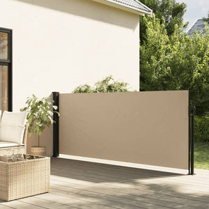 Tenda da Sole Laterale Retrattile Beige 120x300 cm 4004285