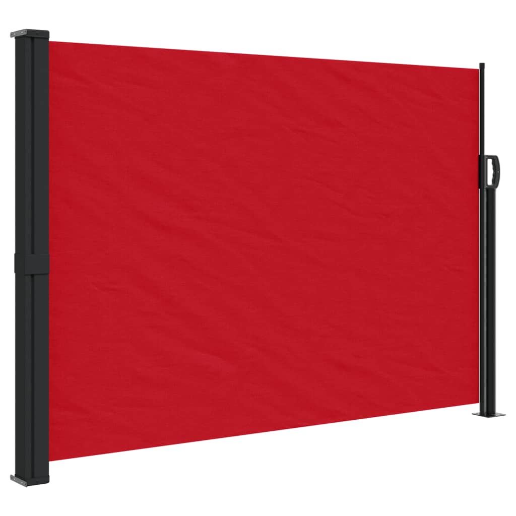 Tenda da Sole Laterale Retrattile Rossa 140x300 cm 4004297