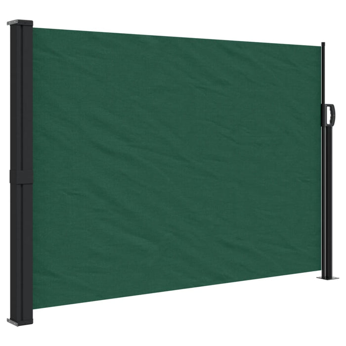 Tenda da Sole Laterale Retrattile Verde Scuro 140x300 cm 4004305