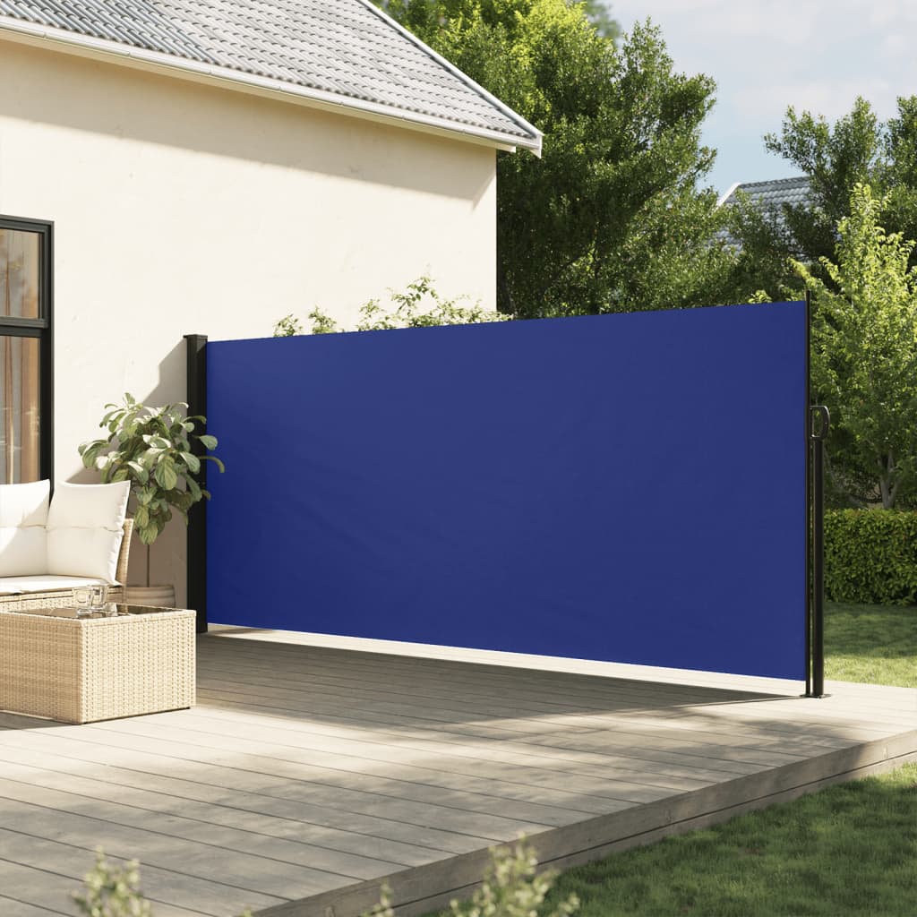 Tenda da Sole Laterale Retrattile Blu 160x300 cm 4004311