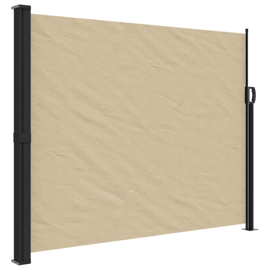 Tenda da Sole Laterale Retrattile Beige 160x300 cm 4004315