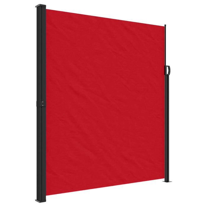 Tenda da Sole Laterale Retrattile Rossa 220x300 cm 4004372