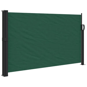 Tenda da Sole Laterale Retrattile Verde Scuro 120x500 cm 4004410