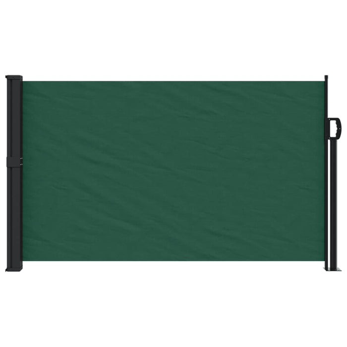 Tenda da Sole Laterale Retrattile Verde Scuro 120x500 cm 4004410