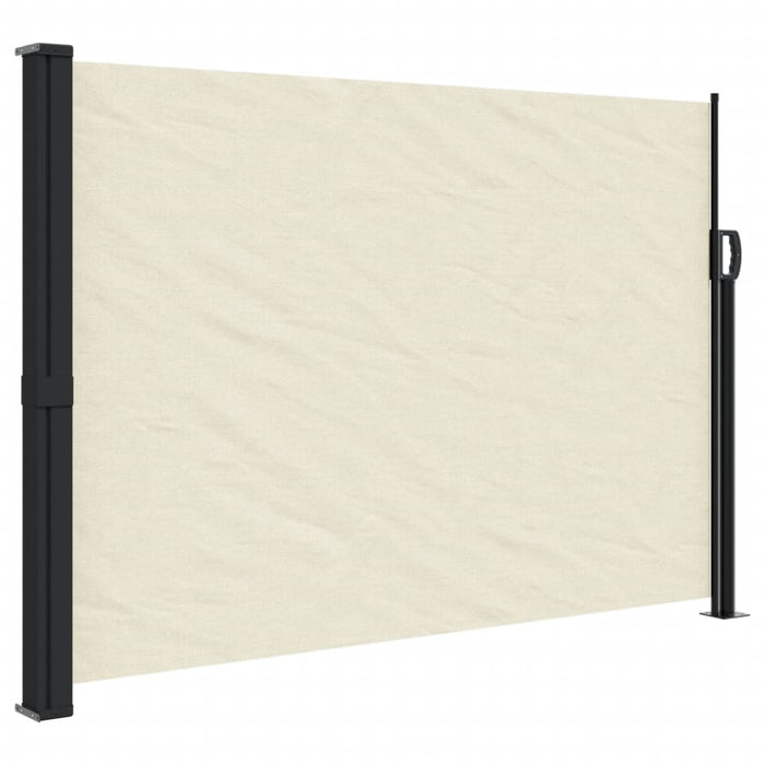 Tenda da Sole Laterale Retrattile Crema 140x500 cm 4004415