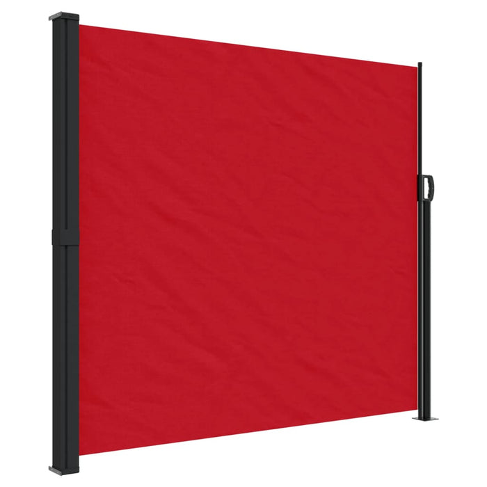 Tenda da Sole Laterale Retrattile Rossa 180x500 cm 4004447