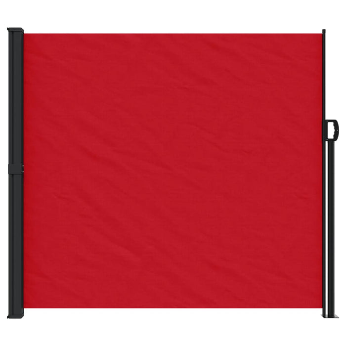 Tenda da Sole Laterale Retrattile Rossa 180x500 cm 4004447