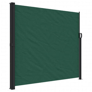 Tenda da Sole Laterale Retrattile Verde Scuro 180x500 cm 4004455