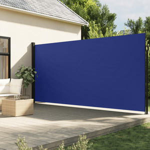 Tenda da Sole Laterale Retrattile Blu 200x500 cm 4004461