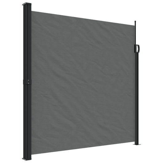 Tenda da Sole Laterale Retrattile Antracite 200x500 cm 4004473